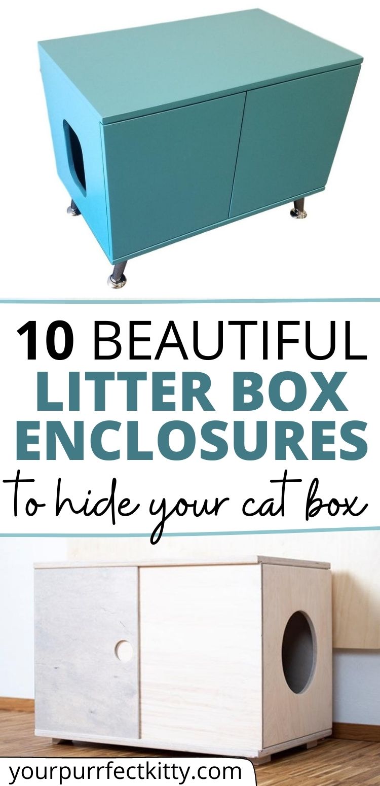 10 Beautiful Litter Box Enclosures Your Purrfect Kitty