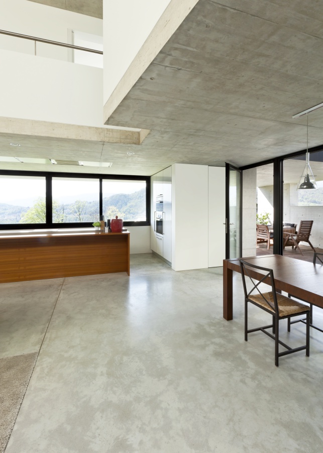 Concrete floors